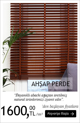 Ahşap Perde