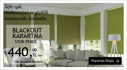 Blackout Karartma Stor Perde