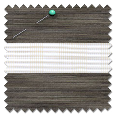 Vizon Kahve Zebra Perde Bambu