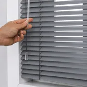25 mm Mat Alüminyum Jaluzi Perde - 4000 Özel Seri 4122 Mat Gri