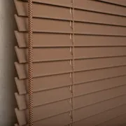 Ahşap Görünümlü 25 mm Pvc Jaluzi Perde Sütlü Kahve