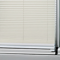 Plicell Tül Cam Balkon Katlanır Delikli Tül Perdesi Krem Tül