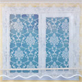 Tül Stor Perde krem damask