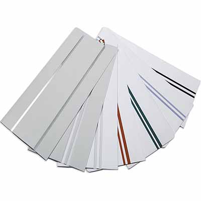 Kartela Dikey Şeritli Pvc İşyeri Perdesi
