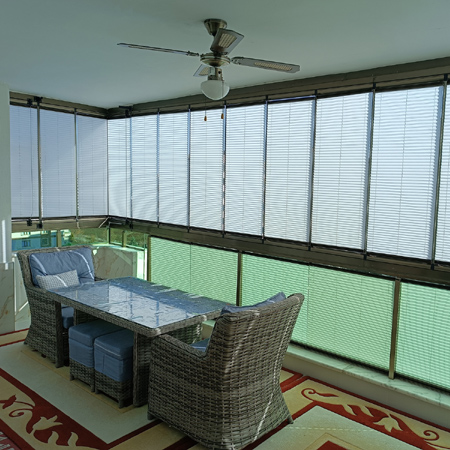Plicell Cam Balkon Perdesi Satın Al Kolayca Tak - Plicell Parrot 03 Bej Rengi