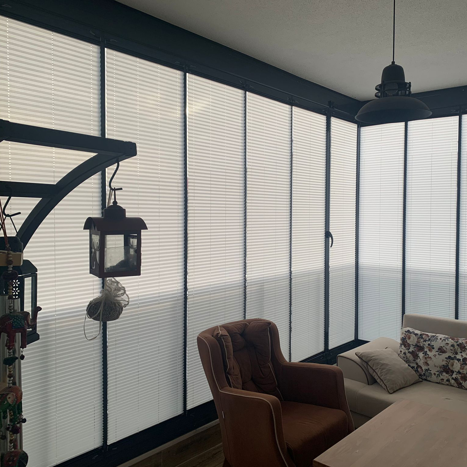 Cam Balkon Plise Perde Satın Al