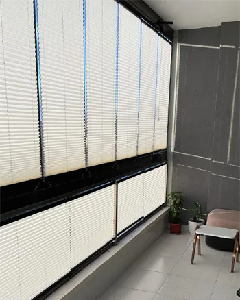 Balkon Plise Perdeler