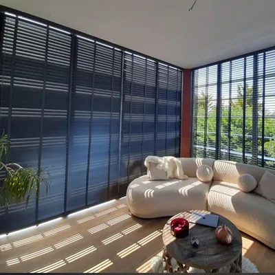 Faux wood ahşap jaluzi perde