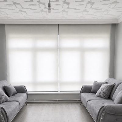 Güneşlik Stor Perde Tek Kasada İki 140x200 Stor Perde