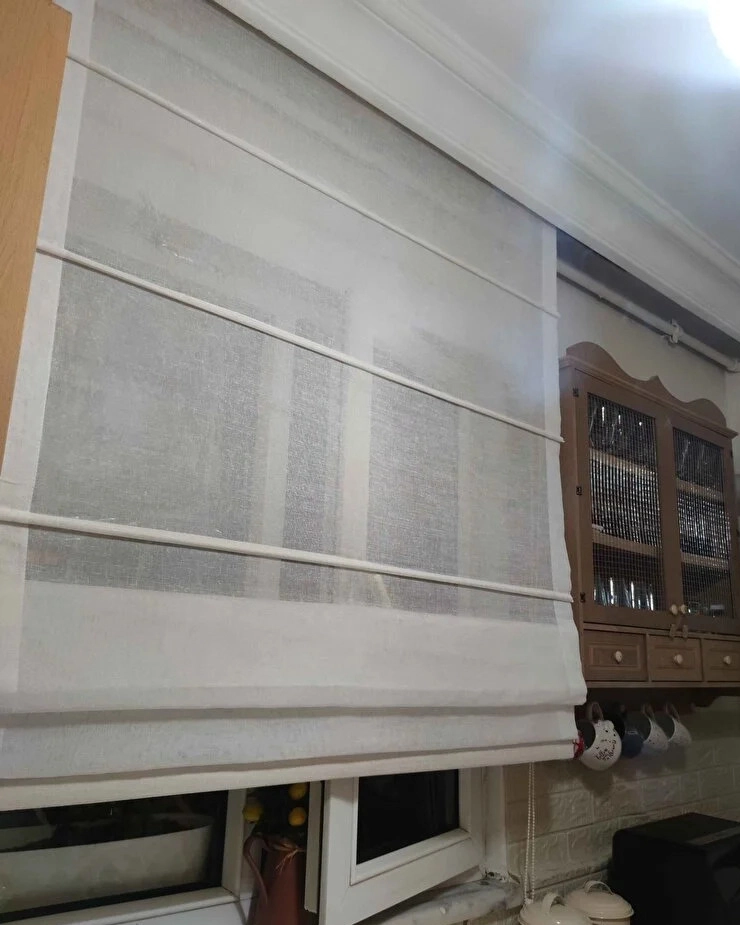 Mutfak için Katlamalı Perde Mutfak için Katlamalı Perde
